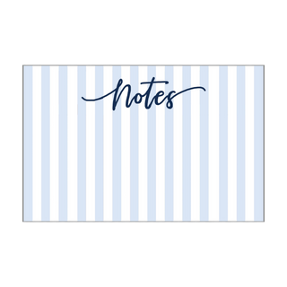 Cabana Stripe "Notes" Slab Notepad