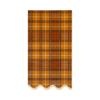Autumn Plaid Dinner Paper Napkins