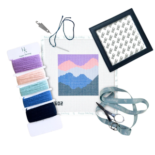 Moody Mountains Needlepoint Kit