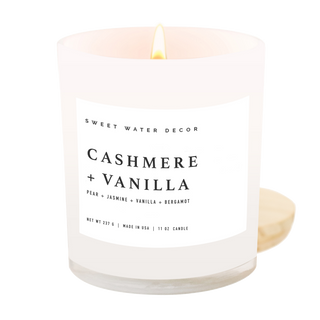 Cashmere and Vanilla Soy Candle