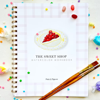 The Sweet Shop Watercolor Workbook