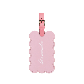 Let's Wander Luggage Tag