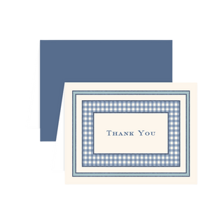 Maison de Frédéric Bleue Thank You Card Set