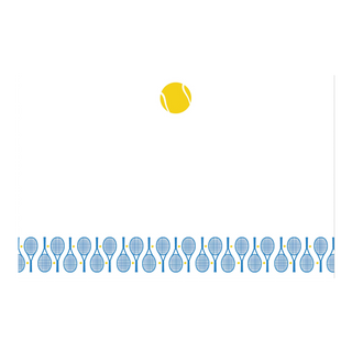 Tennis Racquets Slab Notepad
