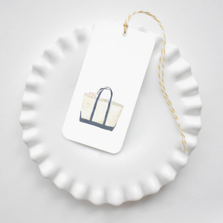 Canvas Tote Gift Tag