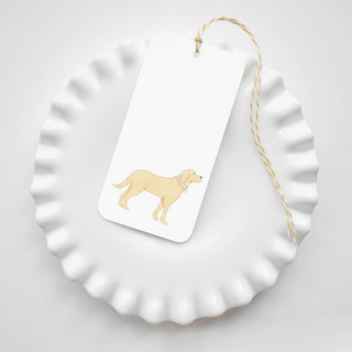 Golden Pup Gift Tag