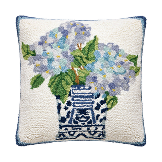 Rhapsody in Blue Hook Pillow
