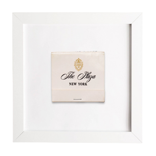 The Plaza New York Matchbook Print