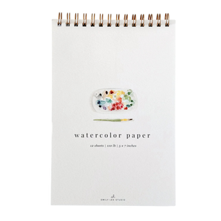 Spiral Watercolor Paper Pad