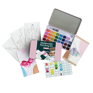 Flower Girls Watercolor Painting Kit
