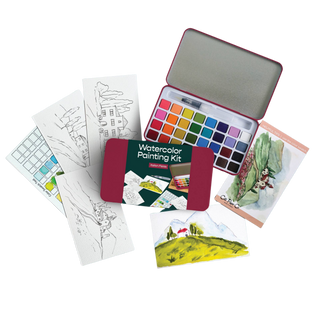 Italian Fields Watercolor Painting Kit