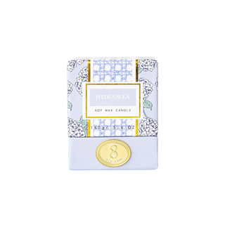 Hydrangea Soy Wax Candle