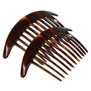 2-Piece French Tapered Edge Side Hair Combs