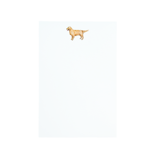 Golden Retriever Notepad