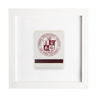 Virginia Tech Matchbook Art Print
