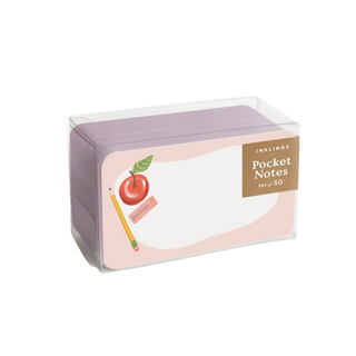 Teacher Apple Pocket Notes