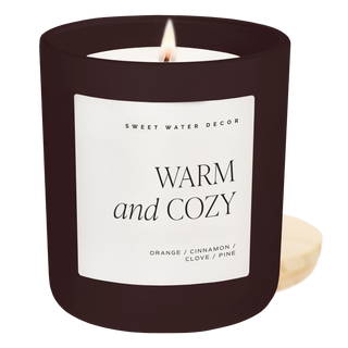 Warm and Cozy Soy Candle