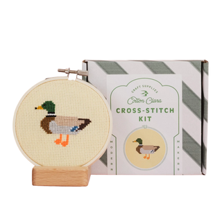Duck Cross Stitch Kit for Beginners