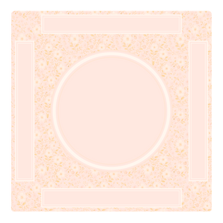 Peaches ‘n Cream Mahjong Mat