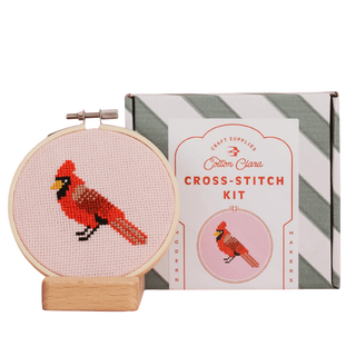 Cardinal Beginner Cross Stitch Kit