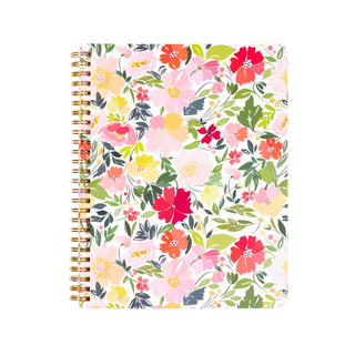 Joyful Blooms Small Spiral Notebook