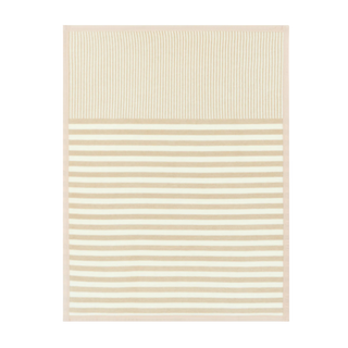 Sweet Pea Stripe Oak Mini Blanket