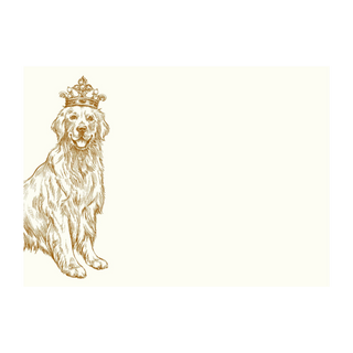 Royal Golden Retriever A6 Notecards