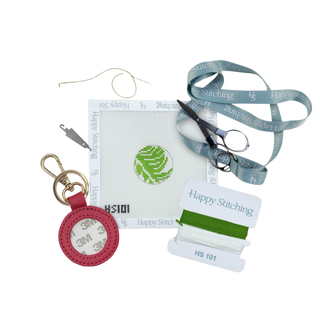 Pocket Palm Key Fob Needlepoint Kit