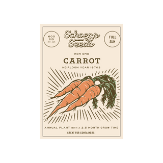 Carrot Seed Packet