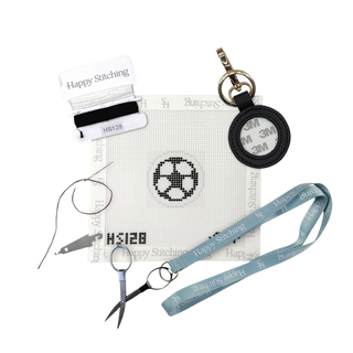 Goal Getter Key Fob Needlepoint Kit