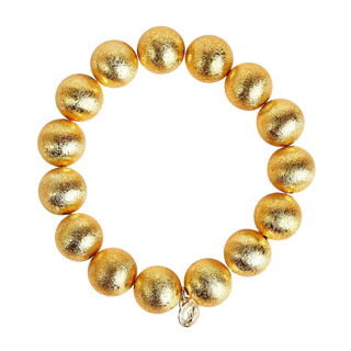 Georgia Gold Beaded Bracelet