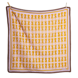 Olivia Square Scarf Tiger Print