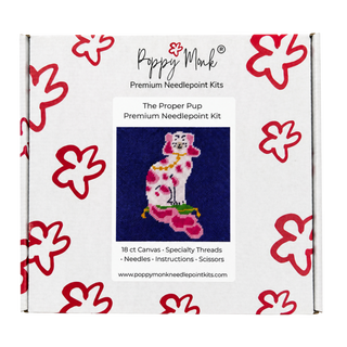 The Proper Pup Needlepoint Kit
