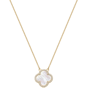 White Icon Necklace