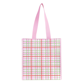 Garden Plaid Market Tote