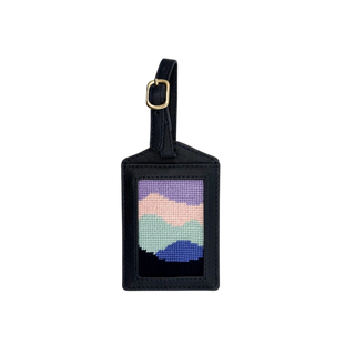 Call of the Mountains Luggage Tag Needlepoint Kit