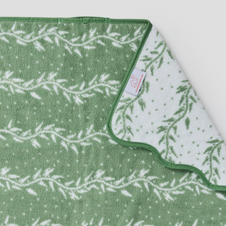 Patterned Scallop Bath Towel