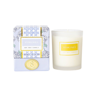 Hydrangea Soy Wax Candle