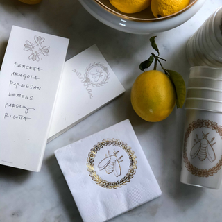 Empire Bee Cocktail Napkins