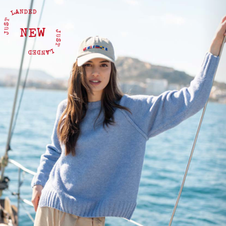 Brighton Raglan Ocean Sweater