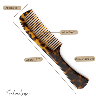 Parcelona French Wide Tooth Detangling Comb