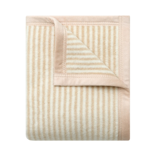 Sweet Pea Stripe Oak Mini Blanket