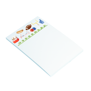 Football Collage Notepad