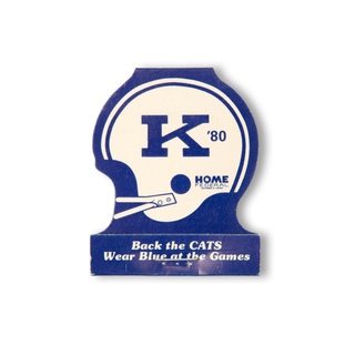 University of Kentucky Matchbook Print