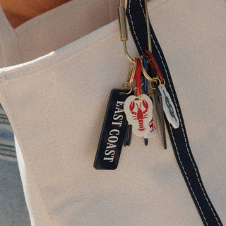 East Coast Rectangle Keychain