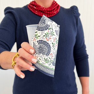 Turkey Toile Cocktail Napkins