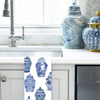 Ginger Jars Tea Towel