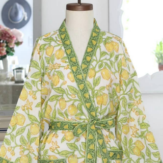 Lemon Kimono Robe