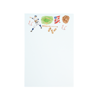 Baseball Pattern Notepad