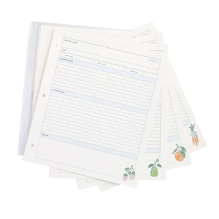 Recipe Binder Page Pack